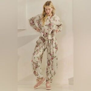 Floral Hooded French set